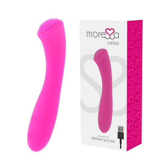 MORESSA - CELSO RECHARGEABLE EN SILICONE PREMIUM - Sensualia
