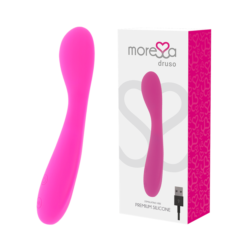 MORESSA - DRUSO RECHARGEABLE EN SILICONE PREMIUM - Sensualia