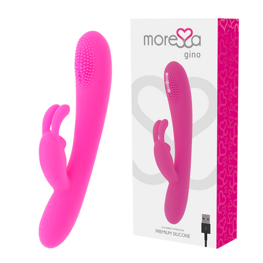 MORESSA - GINO RECHARGEABLE EN SILICONE PREMIUM - Sensualia