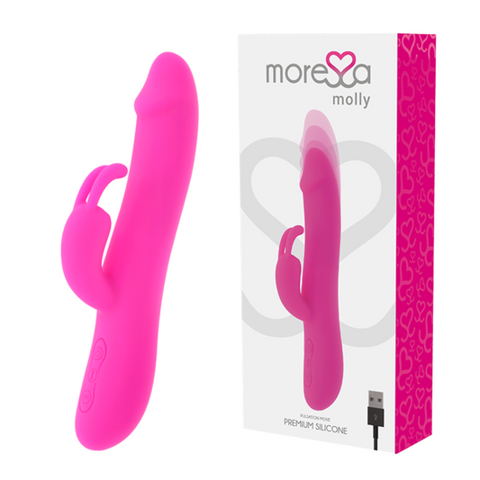 MORESSA - MOLLY RECHARGEABLE EN SILICONE PREMIUM - Sensualia