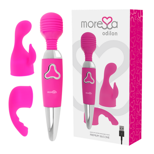 MORESSA - ODILON RECHARGEABLE EN SILICONE PREMIUM - Sensualia