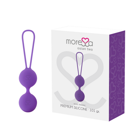 MORESSA - OSIAN DEUX SILICONE LILAS PREMIUM - Sensualia