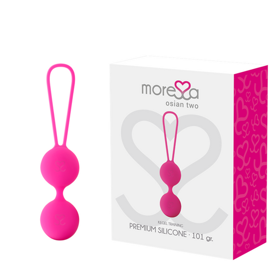 MORESSA - OSIAN DEUX SILICONE PREMIUM ROSE - Sensualia