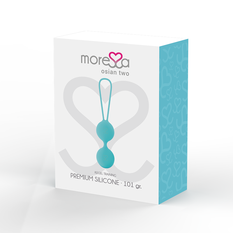 MORESSA - OSIAN DEUX SILICONE TURQUOISE PREMIUM - Sensualia