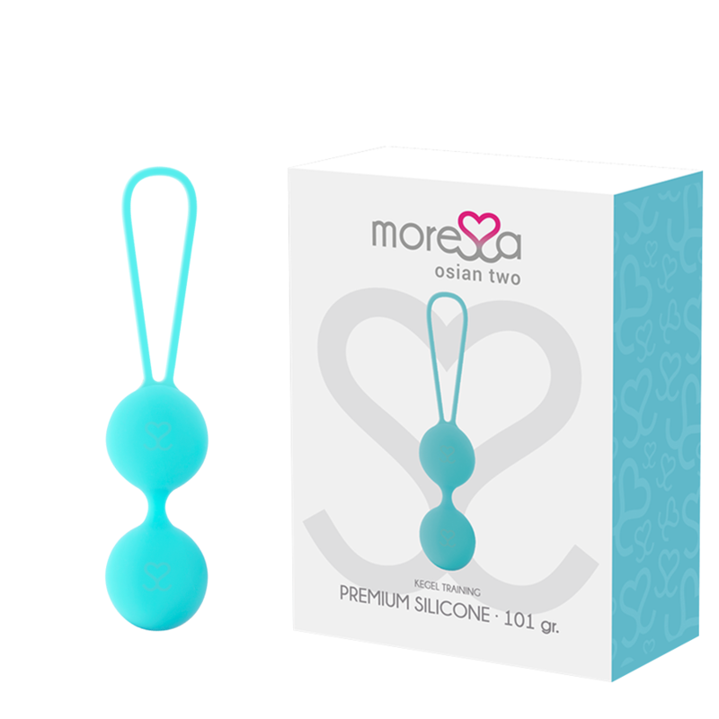 MORESSA - OSIAN DEUX SILICONE TURQUOISE PREMIUM - Sensualia