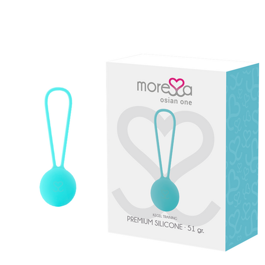 MORESSA - OSIAN ONE SILICONE TURQUOISE PREMIUM - Sensualia