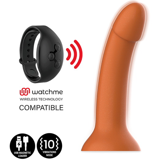 MYTHOLOGY - RUNE ROYAL DILDO M - VIBRATEUR WATCHME TECHNOLOGIE SANS FIL COMPATIBLE - Sensualia
