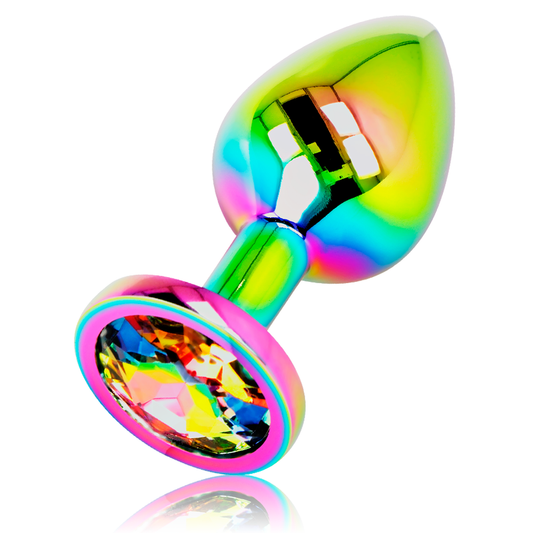 OHMAMA - PLUG ANAL CERCLE IRISÉ - TAILLE L - Sensualia