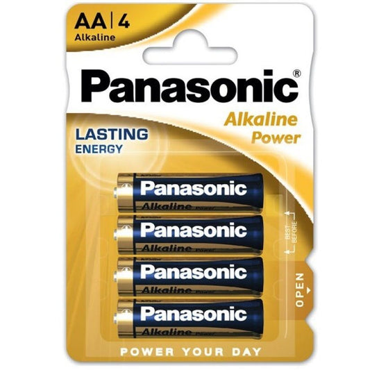 PANASONIC - BATTERIE BRONZE AA LR6 4U - Sensualia