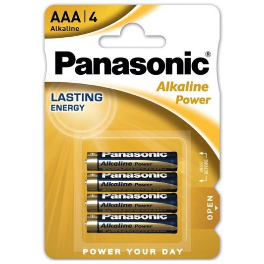 PANASONIC - BATTERIE BRONZE AAA LR03 4U - Sensualia