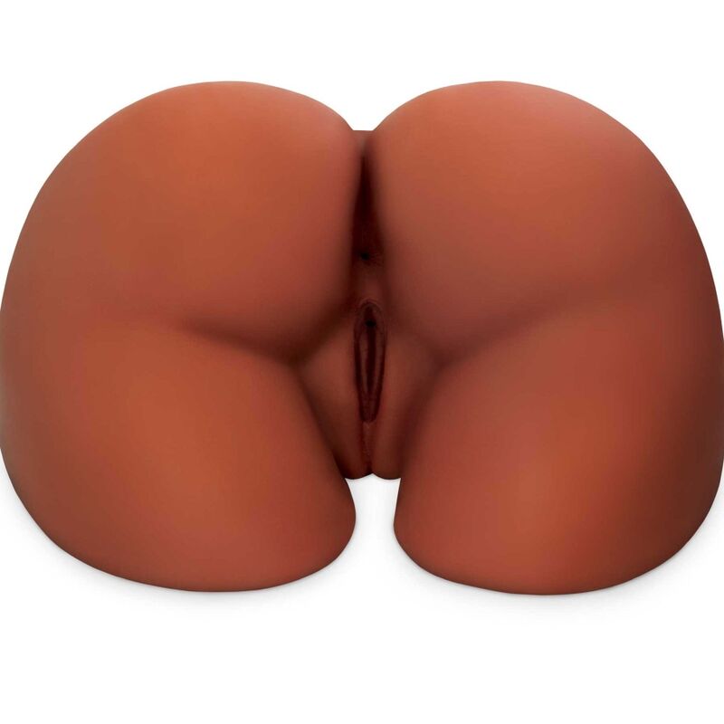 PDX PLUS - MASTURBATEUR MARRON DOUBLE ENTRÉE PERFECT ASS XL - Sensualia