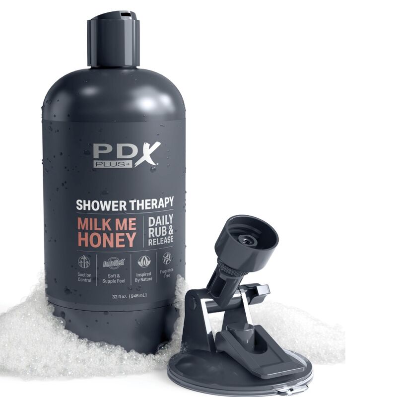 PDX PLUS - MASTURBATEUR STROKER CONCEPTION DE BOUTEILLE DISCRÈTE MILK ME HONEY CANDY SHAMPOOING - Sensualia
