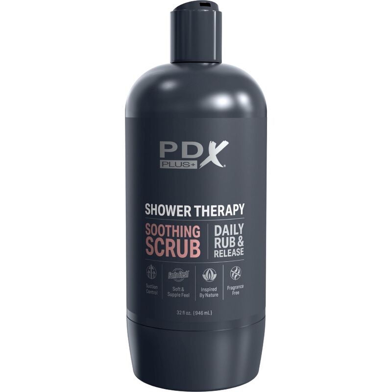 PDX PLUS - MASTURBATEUR STROKER CONCEPTION DE BOUTEILLE DISCRÈTE SCRUB APAISANT SHAMPOOING CANDY - Sensualia