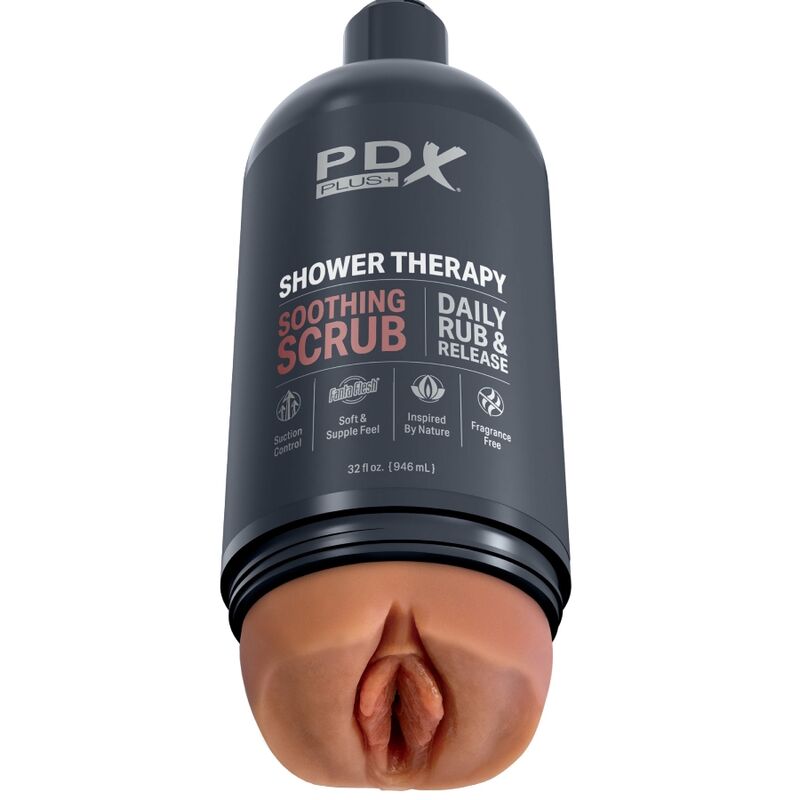 PDX PLUS - MASTURBATEUR STROKER CONCEPTION DE BOUTEILLE DISCRÈTE SCRUB APAISANT SHAMPOOING CANDY - Sensualia