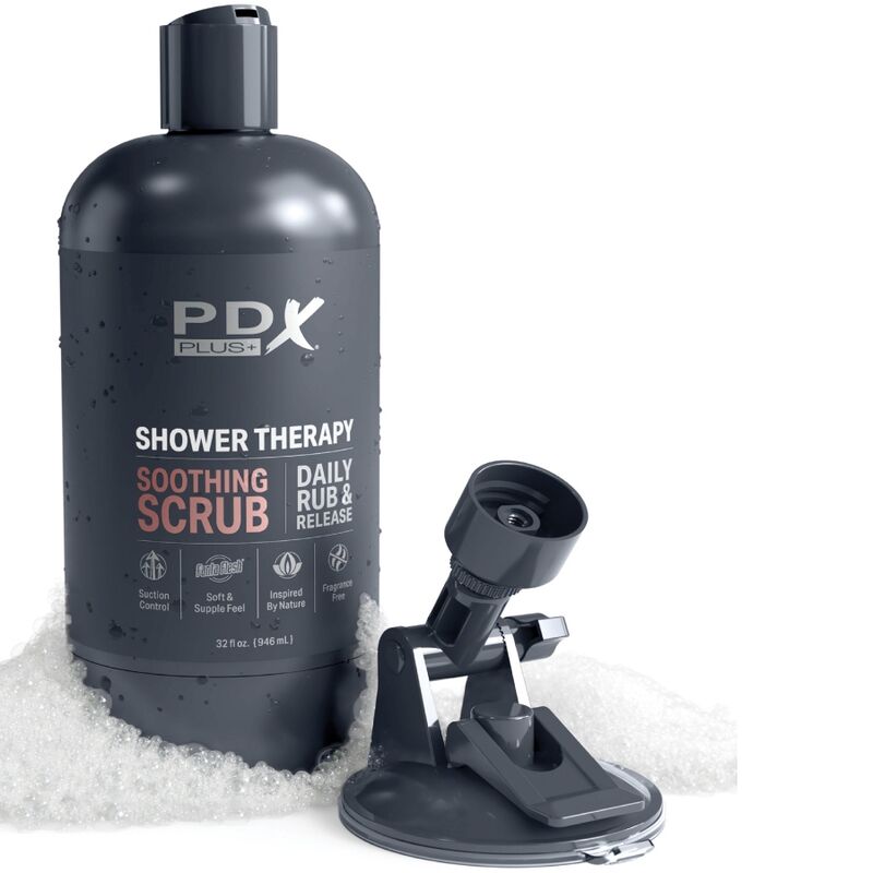 PDX PLUS - MASTURBATEUR STROKER CONCEPTION DE BOUTEILLE DISCRÈTE SCRUB APAISANT SHAMPOOING CANDY - Sensualia