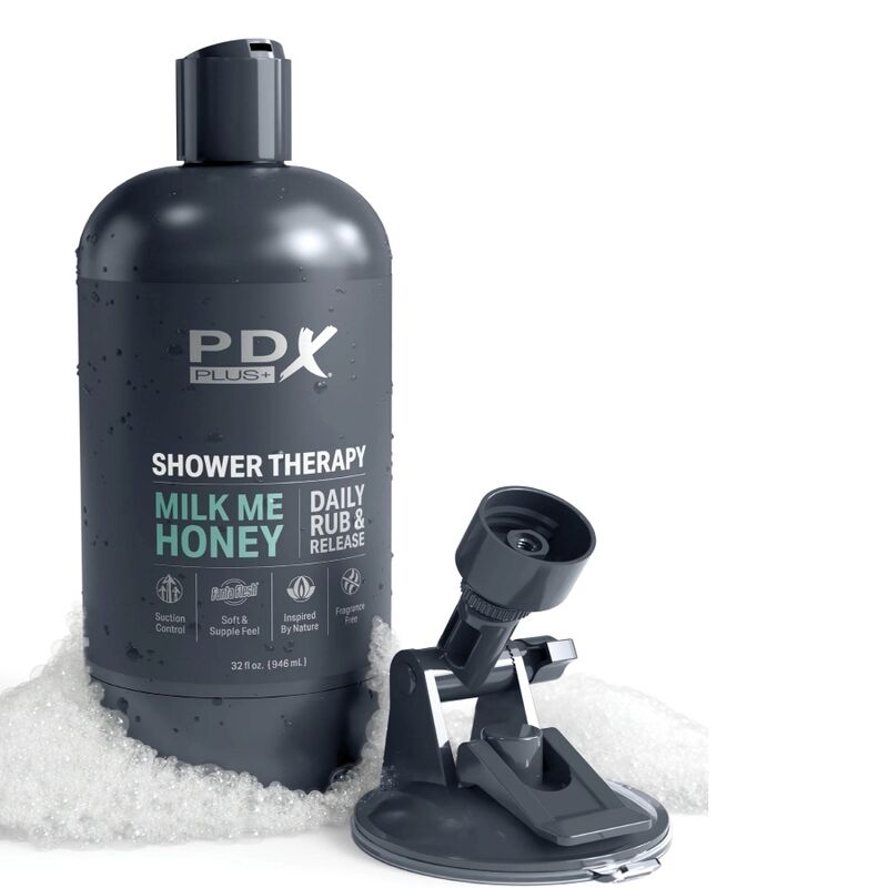 PDX PLUS - MASTURBATEUR STROKER CONCEPTION DISCRÈTE DE LA BOUTEILLE DE SHAMPOOING AU MIEL MILK ME - Sensualia