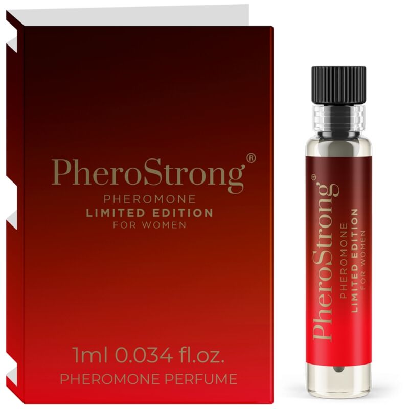 PHEROSTRONG - PARFUM AUX PHÉROMONES ÉDITION LIMITÉE POUR FEMME 1 ML - Sensualia
