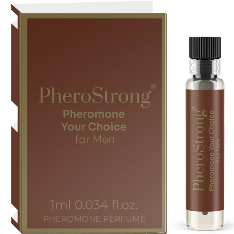 PHEROSTRONG - PARFUM PHÉROMONE AU CHOIX POUR HOMME 1 ML - Sensualia