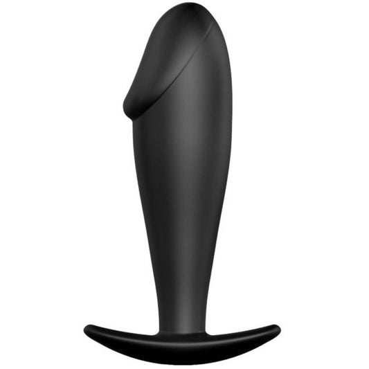 PRETTY LOVE - PLUG ANAL FORME DE PÉNIS EN SILICONE NOIR - Sensualia