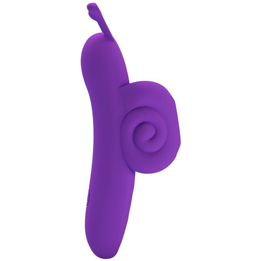 PRETTY LOVE - SNAIL PUISSANT STIMULATEUR DE DOIGTS VIOLET - Sensualia