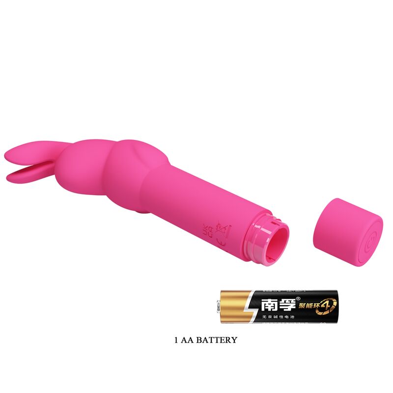 PRETTY LOVE - VIBRATEUR EN SILICONE LAPIN GERARDO FUSCHIA - Sensualia