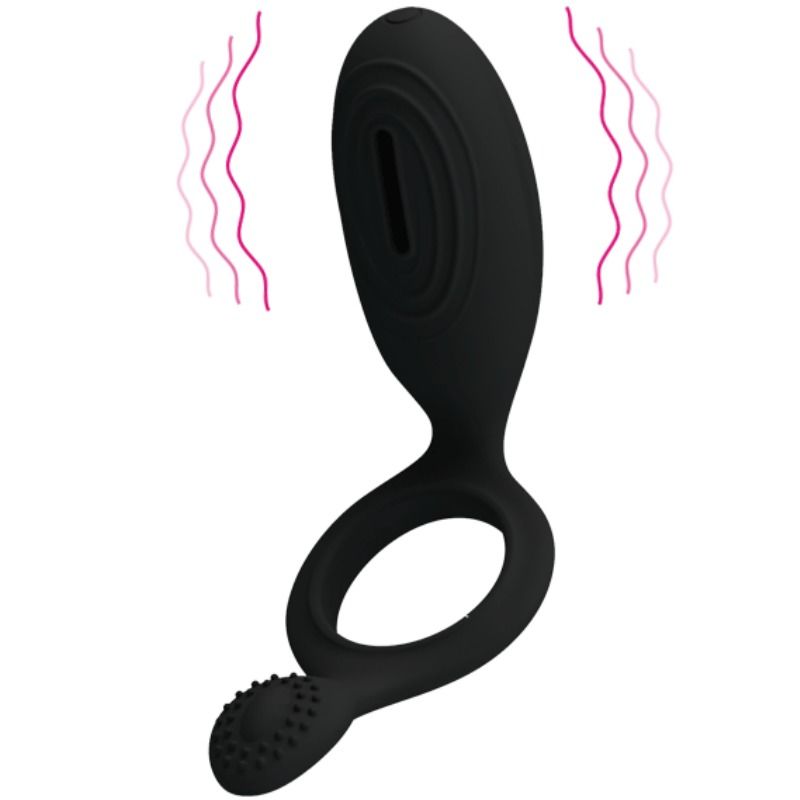 PRETTY LOVE - ETHEL ANNEAU VIBRANT AVEC STIMULATEUR - Sensualia