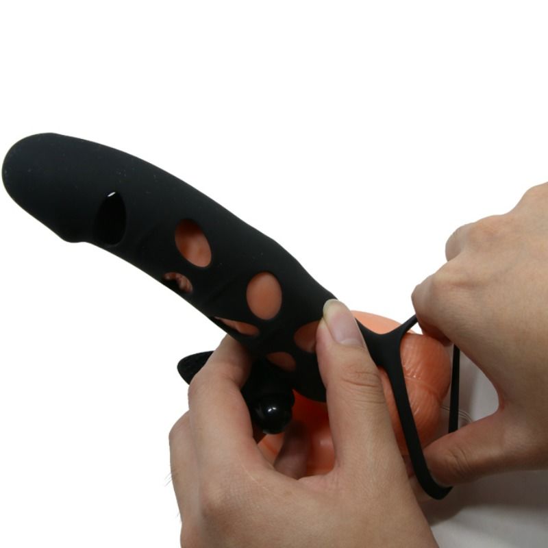 PRETTY LOVE - HOUSSE EN SILICONE AVEC VIBRATION 15.2 CM - Sensualia