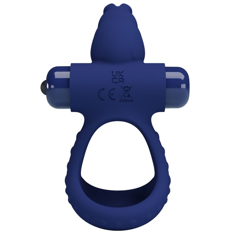 PRETTY LOVE - LUCHITO DOUBLE ANNEAU VIBRANT LAPIN BLEU - Sensualia