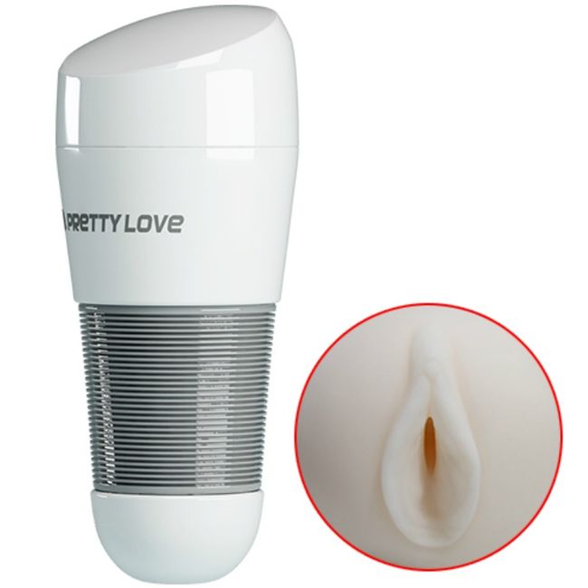 PRETTY LOVE - MASTURBATEUR VAGIN BLANC KITTY - Sensualia