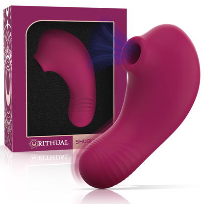 RITHUAL - STIMULATEUR DE CLITORIS DE POCHE SHUSHU PRO 2 PUISSANTS MOTEURS DORCHIDÉES - Sensualia