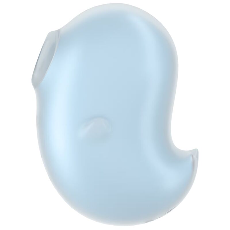 SATISFYER - CUTIE GHOST VIBRATEUR POSER BLEU CLAIR - Sensualia
