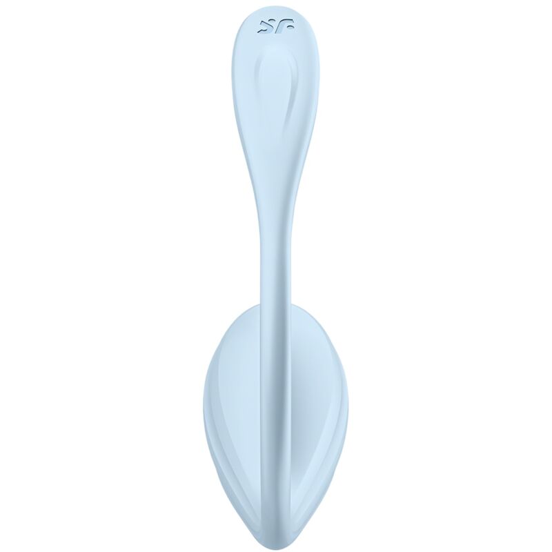 SATISFYER - APPLICATION GRATUITE STIMULATEUR DE POINT G PÉTALE LISSE BLEU CIEL - Sensualia