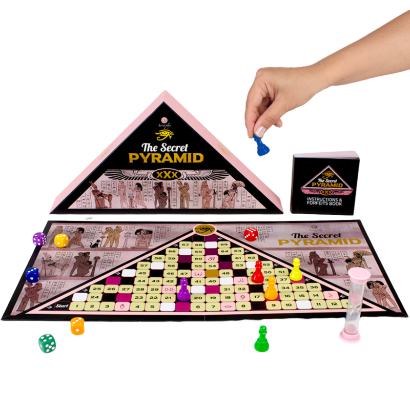 SECRETPLAY - JEU LA PYRAMIDE SECRET /ES/EN/FR/DE/IT/PT/NL/ - Sensualia