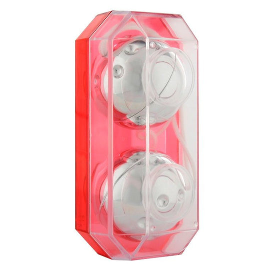 SEVEN CREATIONS - BOULES DE GEISHA ARGENT NUANCES ARGENTÉES - Sensualia