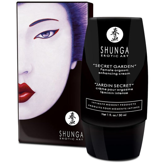 SHUNGA - CRÈME D''ORGASME FÉMININ INTENSE JARDIN SECRET - Sensualia