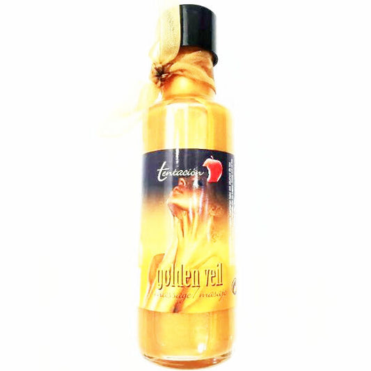 TENTACION - HUILE DE MASSAGE VOILE OR 100 ML - Sensualia