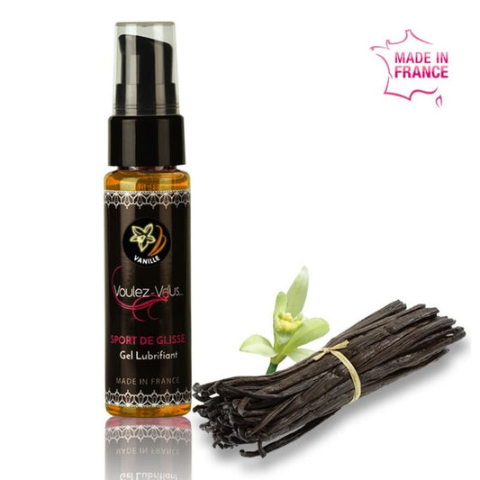 VOULEZ-VOUS - LUBRIFIANT  BASE DEAU - VANILLE - 35 ML - Sensualia