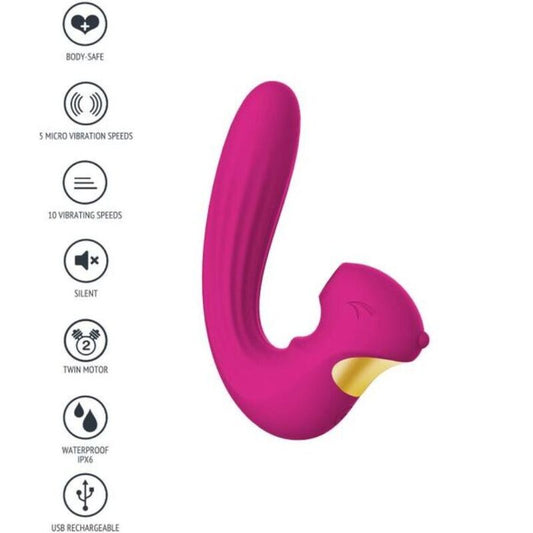 XOCOON - STIMULATEUR CELESTIAL LOVE VIBE FUCHSIA - Sensualia