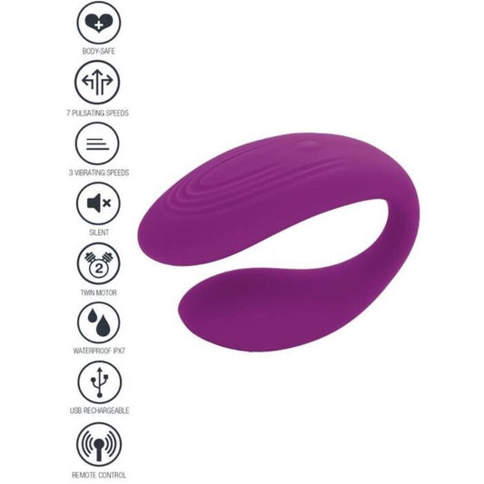 XOCOON - VIBRATEUR BOUND LOVE COUPLES VIOLET - Sensualia