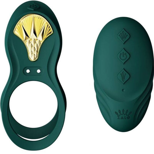 ZALO - BAGUE VIBRANTE COUPLES BAYEK VERTE - Sensualia