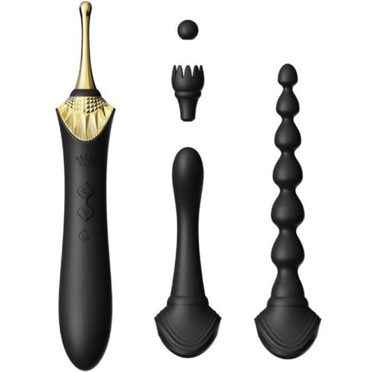 ZALO - BESS 2 CLITORAL MASSAGER BLACK - Sensualia